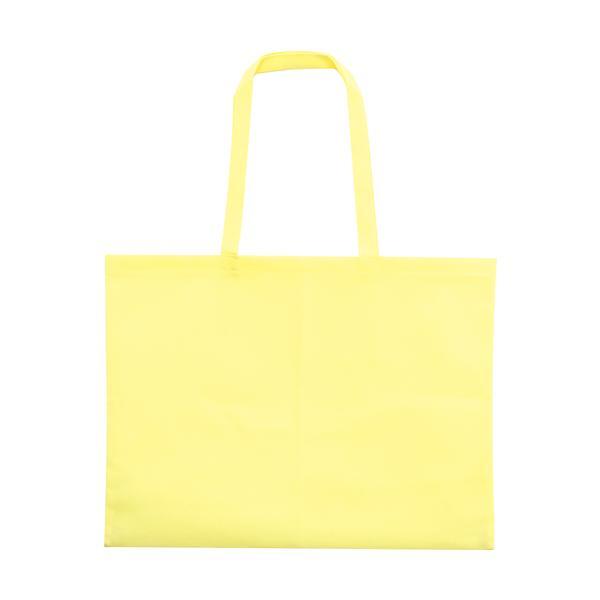 特長●両サイドと開口部の折り返しが縫製仕上げとなっており、持ち手の付け根に熱圧着と縫製補強を施している耐荷重15kgの不織布バッグです。●持ち手が長いため肩掛けで使用することができます。●4切画用紙や、A2サイズの用紙を折らずに入れられるサ...