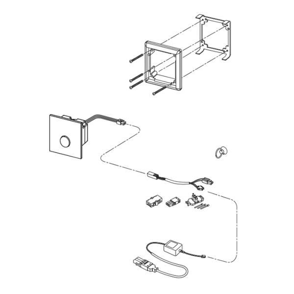 INAX OK-1BP/T A-10792 取替用タッチスイッチ　新品 LIXIL（INAX） OK-1BP/T 取替用タッチスイッチ 【品番：A-10792】【150