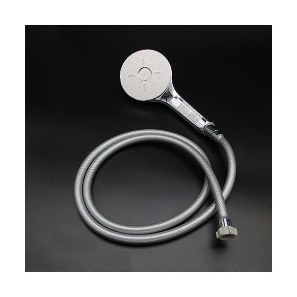 【美品】LIXILエコアクアシャワーSPAメタル仕上げ LIXIL（INAX） エコアクアシャワーSPA メタル調、ホワイト 【品番：BF