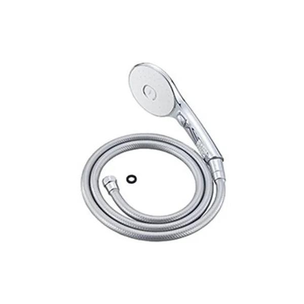 LIXIL（INAX）　スイッチ付エコアクアシャワー　メタル調、ホワイト　【品番：BF-SL6MBGE（1.7）-PU/FW1】【14】