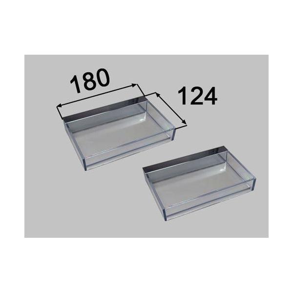 LIXIL（INAX）　収納棚　透明クリア　【品番：NT-180A（7）-2-2S/C01+CH】【14】