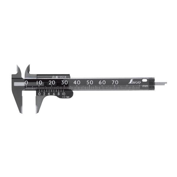 ●軽量・コンパクトで携帯に便利です。（ストラップ穴付）●丈夫で温度変化による伸縮が少ないポリカーボネート樹脂製です。被測定物にキズを付ける心配も、サビの心配もありません。●用途： 外径測定・内径測定・深さ測定・段差測定に。●本体サイズ： 1...