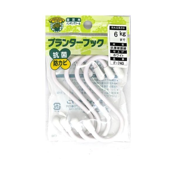 特長●ガーデニング等の鉢（プランター）を吊り上げる際に最適です。●被覆線ですのでサビ難く、相手側にキズをつけません。●ベーシックなパーツで安価です。用途●引っ掛けや吊り下げとして汎用部品仕様●色：ホワイト●仕上径(mm)：4(線径2.9）●...