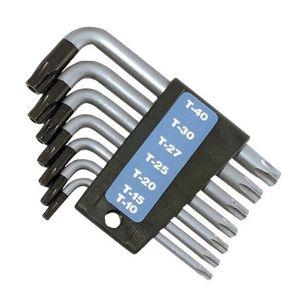 【メール便対応】ベストツール ＢＥＳＴ ７ｐｃｓ．トルクスネジ用レンチ 穴付タイプ 【品番：THP-007】