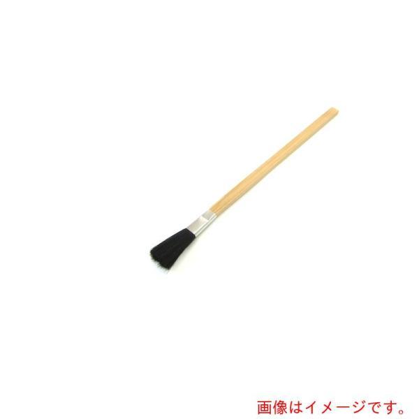 クロダブラシ　油筆　竹柄平型　中　【品番：001-00502】