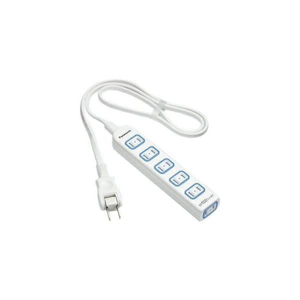 パナソニック ザ・タップX（安全設計扉・パッキン付コンセント）（6コ