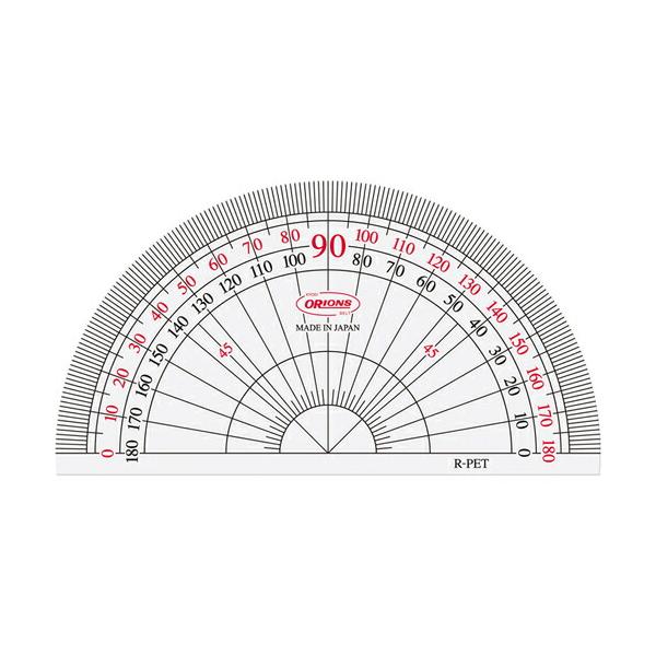 特長●SDGsはエコな商品選びから。●地球にやさしい環境対応の分度器です。●再生PETはSDGsの17ゴールのうち、4個のゴールに貢献します。●角度の測定は左右どちらからでもできます。●また下の目盛を使ってセンターからもわりふりできる分度器...