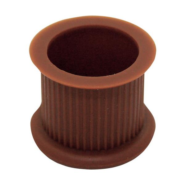 特長●耐摩耗性に優れ変形・風化・色落ちしにくいエラストマー樹脂製、床面への衝撃をやわらげます。仕様●色：茶●奥行(mm)：30●幅(mm)：30材質●エラストマー樹脂質量・質量単位●4.0g【メーカー名】和気産業（株）【メーカー品番】BC-163