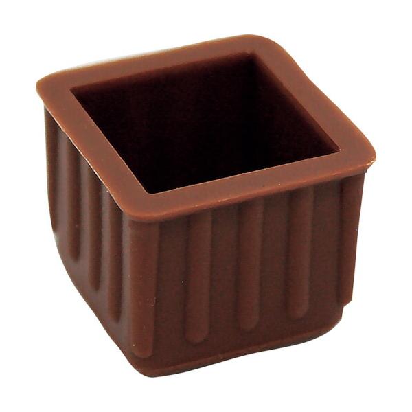 特長●耐摩耗性に優れ変形・風化・色落ちしにくいエラストマー樹脂製、床面への衝撃をやわらげます。仕様●色：茶●奥行(mm)：27●幅(mm)：27材質●エラストマー樹脂質量・質量単位●4.0g【メーカー名】和気産業（株）【メーカー品番】BC-201