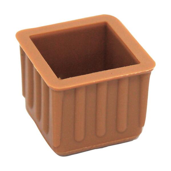 特長●耐摩耗性に優れ変形・風化・色落ちしにくいエラストマー樹脂製、床面への衝撃をやわらげます。仕様●色：薄茶●奥行(mm)：27●幅(mm)：27材質●エラストマー樹脂質量・質量単位●4.0g【メーカー名】和気産業（株）【メーカー品番】BC...