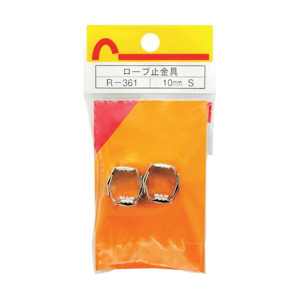 特長●ロープの端末加工にご使用いただけます。●ロープ仕様：シングル質量・質量単位●20.0g【メーカー名】和気産業（株）【メーカー品番】R-361