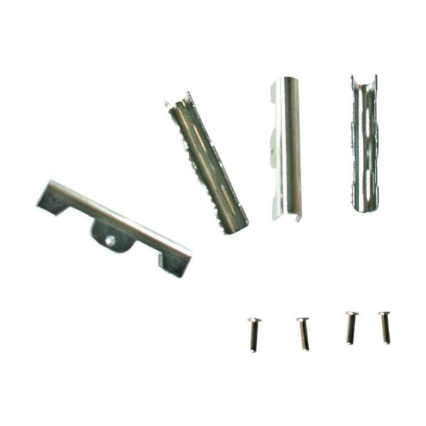 特長●傘骨の間接部補修できますので、高価な傘や、お気に入りの傘の修理にご利用頂けます。仕様●適合傘骨色：シルバー●ハトメ付質量・質量単位●10.0g【メーカー名】和気産業（株）【メーカー品番】US-019