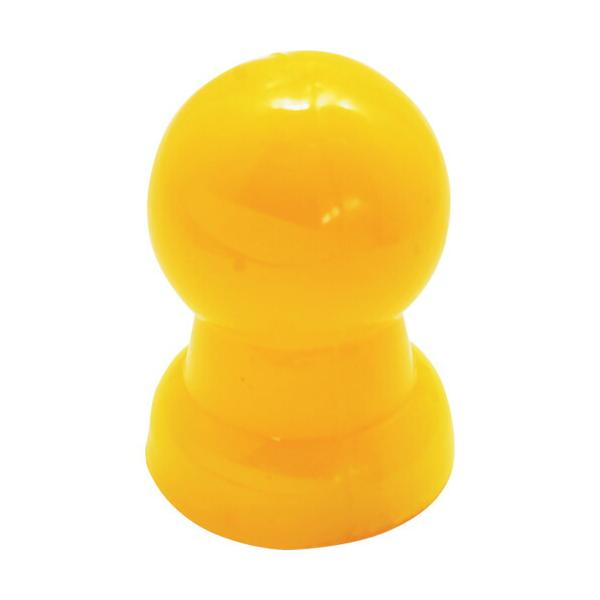 特長●こわれた傘を捨てずになおせます。●子供傘の先端に付いている石突きです。●丸型の形状となります。●壊れてしまった石突きを取り外し、新しい物をはめ込むだけで交換終了です。●専用工具を必要とせず簡単修理が可能です。仕様●適合傘骨色：黄色●形...