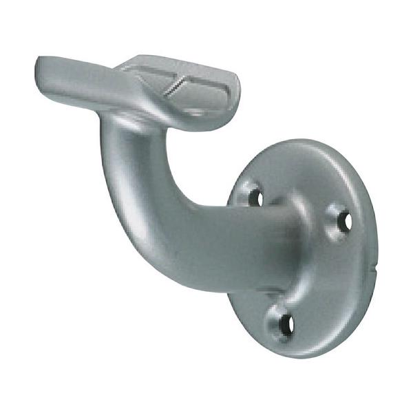 【在庫処分】シロクマ（SHIROKUMA）　ステン　Ａ形ブラケットＬ受　35φ　シルバー　【品番：ABR-100-35-SI】