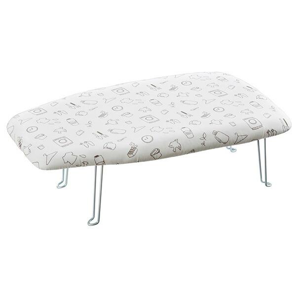 ●シャツの身頃部分にピタッと沿うからアイロン掛けしやすい！●商品サイズ： 約60×36×20cm●商品重量： 約1700g●品質表示： 表面布:ポリエステル・綿、クッション材:ポリエステル、天板:スチール（粉体塗装）　脚部・フック:スチール...