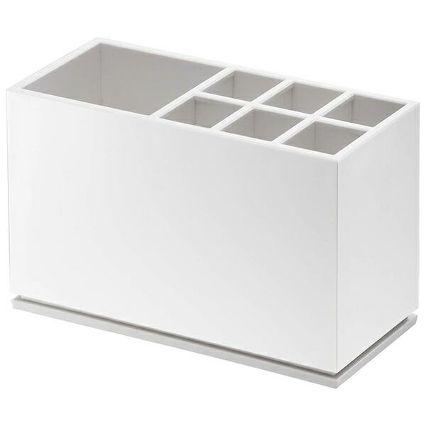 他サイト： 山崎実業 トゥースブラシスタンド ミスト ホワイト 4903208078436 【品番：07843】の商品画像