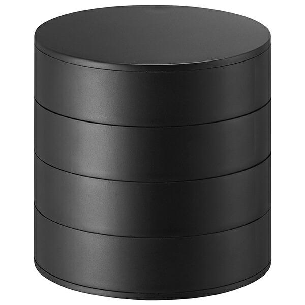 他サイト： 山崎実業 アクセサリートレー 4段 タワー ブラック 4903208040693 【品番：04069】の商品画像