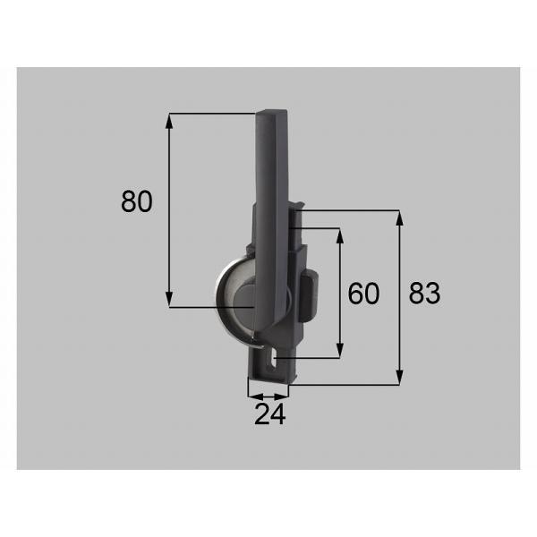 LIXIL（新日軽） クレセント（R） 【品番：SVFU700RS02】 : 生活雑貨