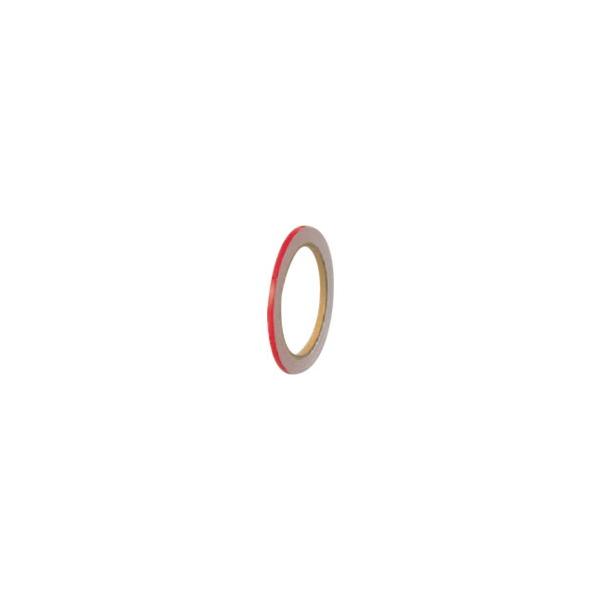 【メール便対応】ユニット（UNIT）　反射テープ　赤　２巻１組　５ｍｍ幅×１０ｍ巻　【品番：863-43】