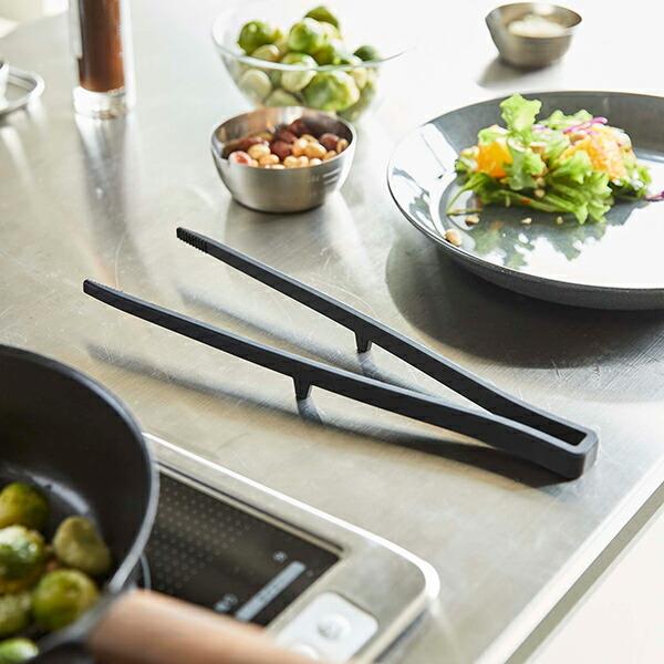 他サイト： 山崎実業 シリコーン菜箸トング タワー ブラック 【品番：05196】の商品画像