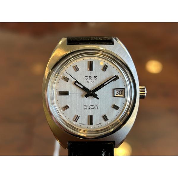 ORIS オリス 時計 スターエディション Star Edition 35mm シルバー文字盤 男女兼用サイズ 腕時計 01 733 7813 4151-Set  送料無料 正規輸入品