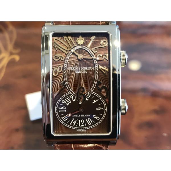 クエルボイソブリノス 腕時計 Cuervo y Sobrinos プロミネンテ ダブルテンポ 正規商品 Ref.1112.1TM 無金利分割も可能です