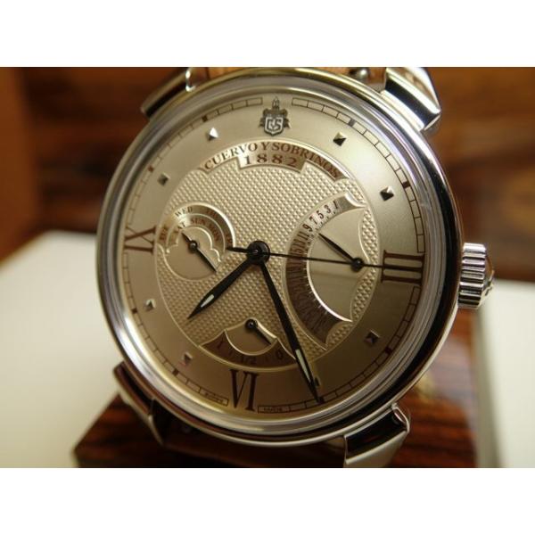 クエルボイソブリノス 腕時計 Cuervo y Sobrinos トルピード ヒストリアドール レトログラード 正規商品 Ref.3194-1CH 無金利分割も可能です