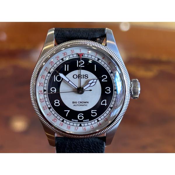 オリス 時計 ビッグクラウン ポインターデイト 38mm メンズサイズ ブルズアイ 腕時計 754 7779 4061-07 5 19 25  送料無料 正規輸入品
