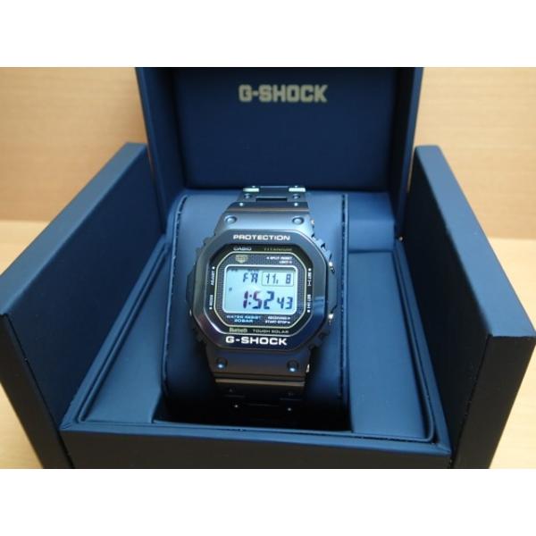 カシオ CASIO G-SHOCK ジーショック フルメタル （チタン素材） 世界6局対応 電波 GMW-B5000TB-1JR