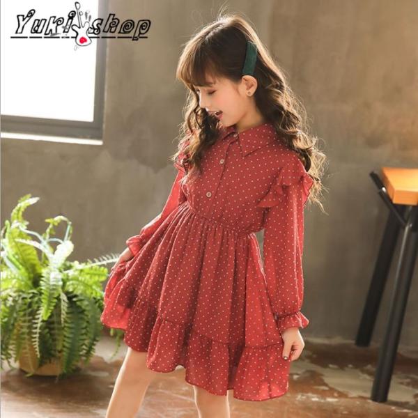 子供服 女の子 ワンピース 春秋 長袖ワンピース キッズワンピース ストライプ 可愛い 子ども 韓国風ワンピース Flapjackie Com Ar