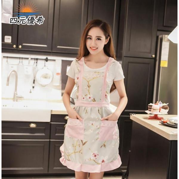 エプロン プレゼント キッチン おしゃれ レディース ショート丈 レース ポケット付き 花柄 結婚祝い 上品 かわいい 大人 家事 Wq0107 Ps145 四元優希 通販 Yahoo ショッピング