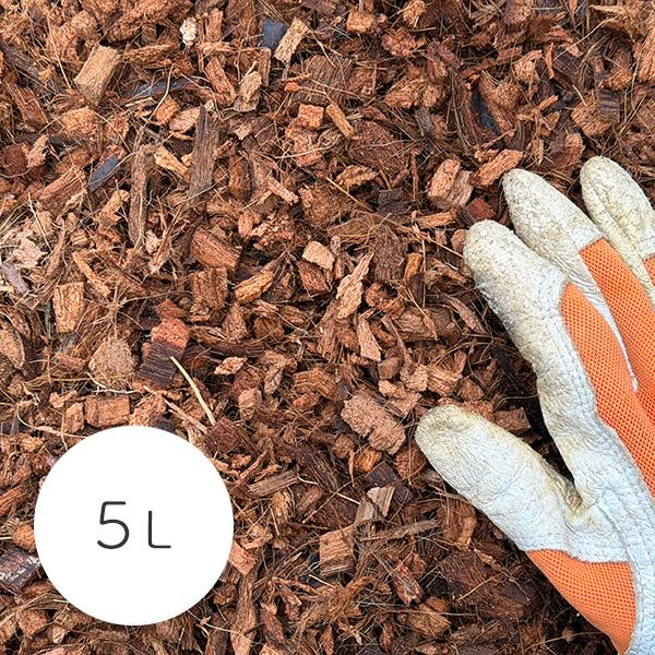 ココハスクはスリランカ産の大規模ココナッツプランテーションで生産された、ヤシの実を原料とした天然有機質１００％の基本用土です。生産地にて水洗いを行ったヤシ殻から、繊維部分を取り除いた粉末を厳選し、乾燥・ふるい掛けをしたハスクチップです。■粒...