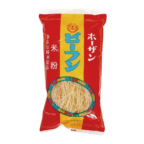 米は、タイ産の長粒米を使用しています。焼ビーフンはもちろん、サラダや鍋物にもお使いいただけます。〇原材料名：米（タイ産）〇開封前賞味期限：2年