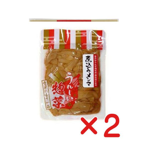 しっかり味がしみ込んだメンマ　しなやかな歯ごたえ　化学調味料・漂白剤不使用・やわらかいメンマを本醸造醤油等で煮込んだ ・メンマの旨みに調味料がしっかりと染み込んだ濃厚な味わい ・そのまま食べるほか、ラーメンなどのトッピングにもやわらかいメン...