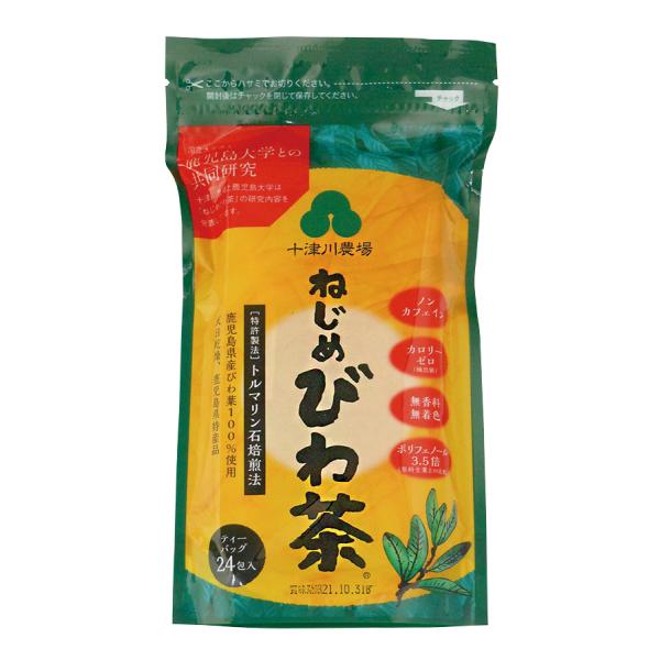 鹿児島県産びわ葉100％　アミグダリン含有　ノンカフェイン■天日乾燥　無漂白フィルター使用　まろやかな味わいで飲みやすい　■アイスでもホットでも飲める　水の代わりに料理にも　■1包で約1リットル分　○原材料：びわの葉（鹿児島産）