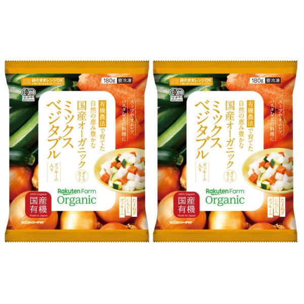 国産のたまねぎ、人参、ズッキーニを1cm角にカットしました。料理の彩りとして、野菜スープやチャーハンの具、付け合わせとして便利です。[ 原材料 ]有機たまねぎ（国産）、有機にんじん（国産）、有機ズッキーニ（国産）[ 使い方 ]料理の彩りとし...