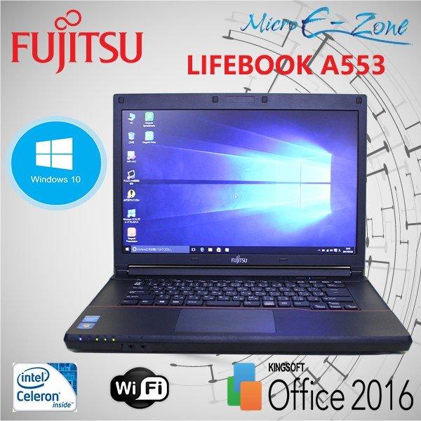 富士通A553/HX win10/500GB/Celeron/office LIFEBOOK A4型ノート Windows 10 富士通 A553シリーズ Intel Celeron