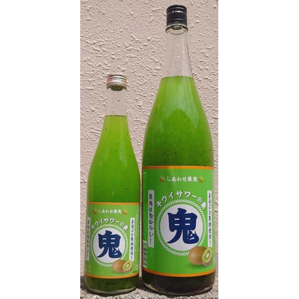 原材料・・・醸造アルコール（国内製造）、キウイ、ぶどう糖果糖液糖/酸味料、香料、甘味料（アセスルファムK、スクラロース）、着色料（黄色4号、青色1号）容量・・・720ml度数・・・25度