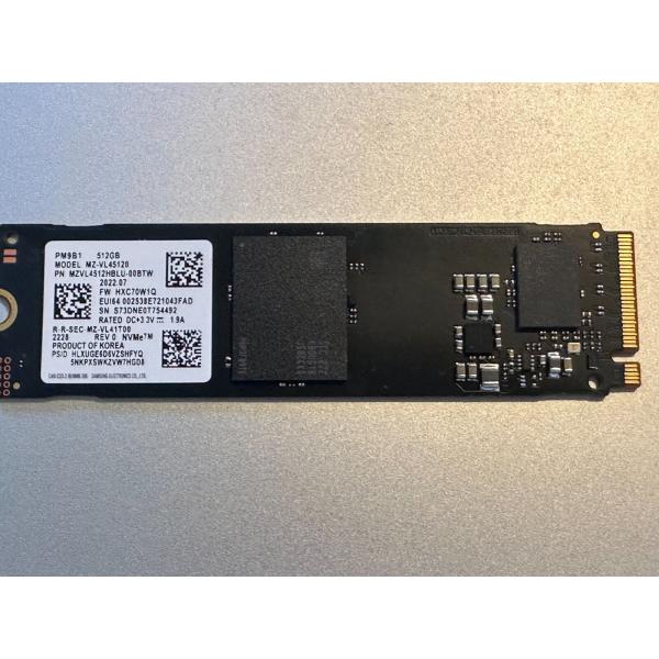 SAMSUNG SSD 512GB×2 Amazon | Samsung SSD 512GB PM991 M.2 2242 42mm NVMe PCIe Gen3 x4