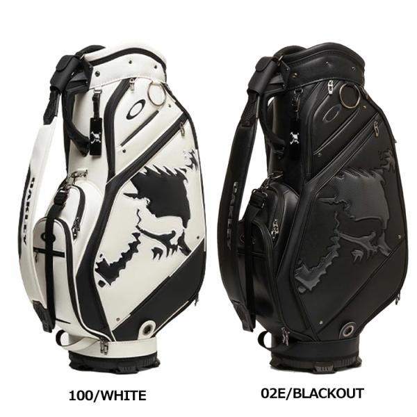 Oakley ゴルフキャディバッグ(クラブおまけ付き) OAKLEY オークリー ゴルフ キャディバッグ 9.5型 GOLF BAG 18.0