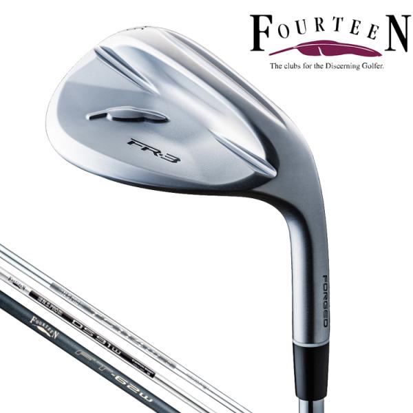 フォーティーン FOURTEEN ゴルフ FR-3 ウェッジ パールサテン仕上げ N.S.PRO TS-114w Ver2 N.S.PRO DS-91w FT-62w Ver2 スチールシャフト カーボンシャフト