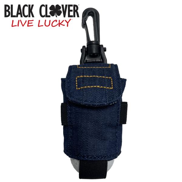 Black Clover（ブラッククローバー） デニム ボールポーチ Ball Pouch