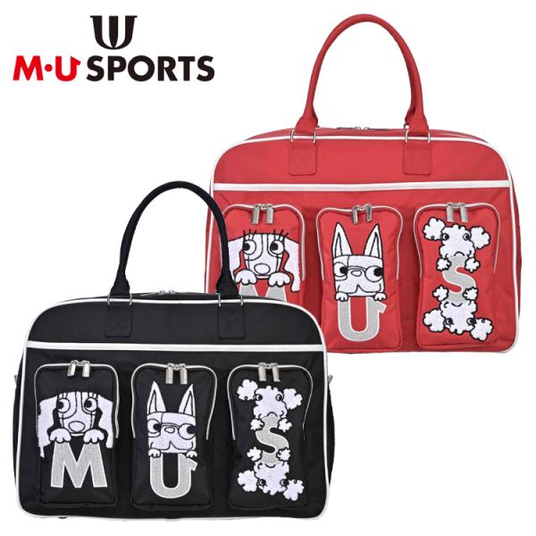 M・U SPORTS MU SPORTS MU スポーツ 相良刺繍キャラクター ボストン