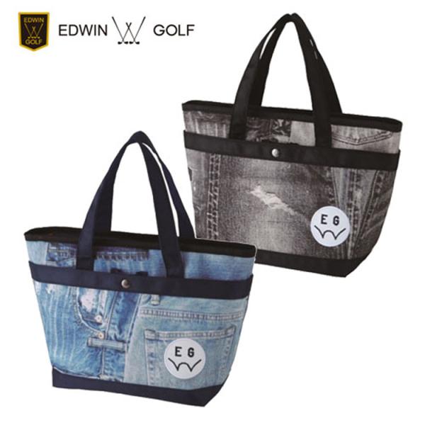 EDWIN GOLF エドウィン ゴルフ デニム柄 ミニトートバッグ EDWIN-944MT