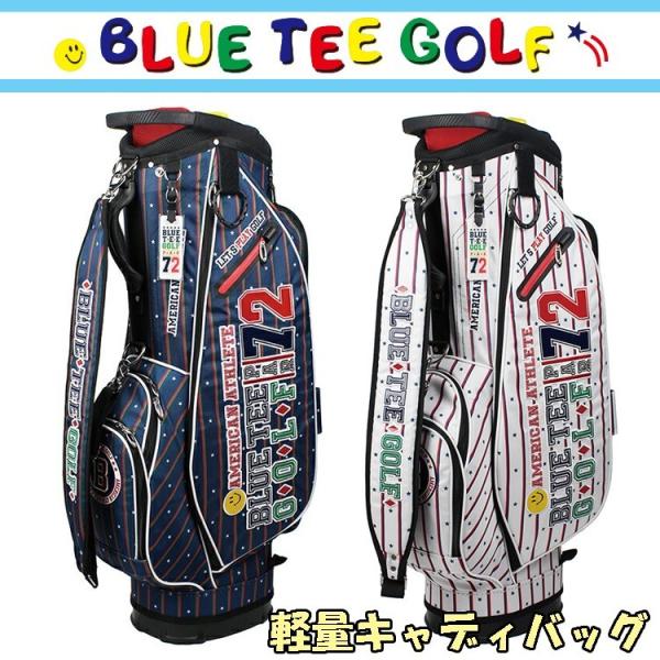 BLUE TEE GOLF（ブルーティーゴルフ） ナイロン 軽量 キャディバッグ 9