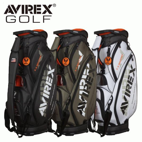 AVIREX GOLF アヴィレックスゴルフ 9.0型 キャディバッグ 20SS