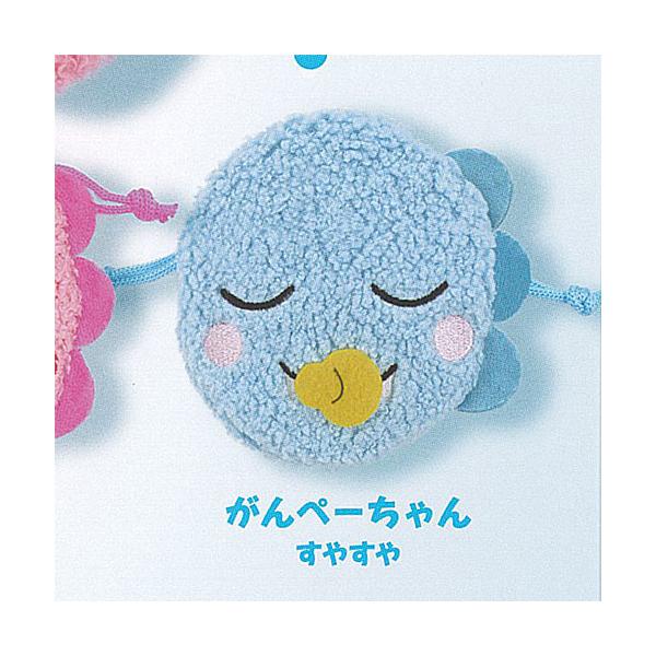 新ざわざわ森の がんこちゃん ぬいぐるみ 巾着 4：がんぺーちゃん