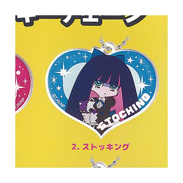 パンティ&ストッキングwithガーターベルト アクリルパスケース　2個セット パンティ＆ストッキングウィズガーターベルト ニーソックス セット