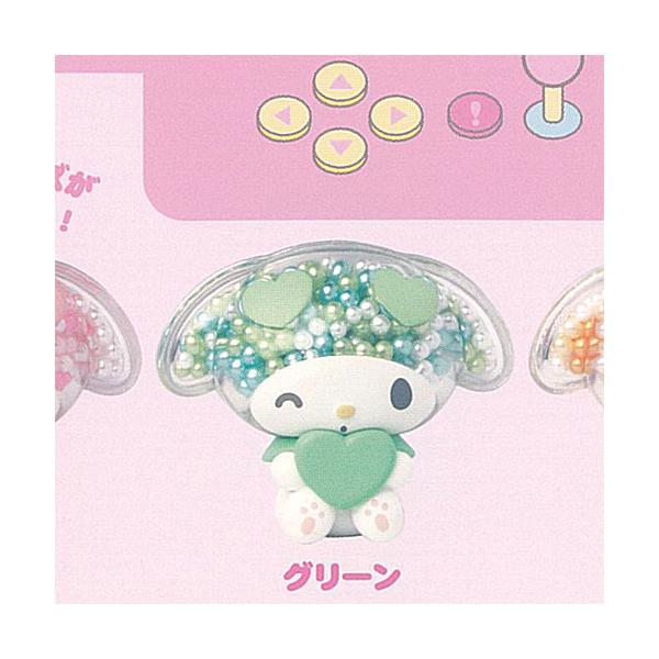 サンリオ マイメロディ 透明 キラキラ マスコット 5：グリーン