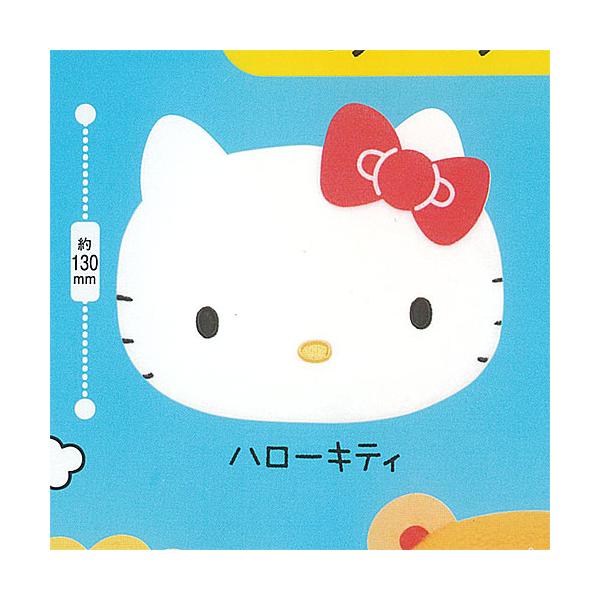 サンリオ ハローキティ なかよし ふわふわ フェイス ポーチ 1：ハロー